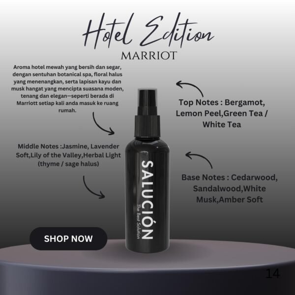 ROOM SPRAY 100ML HOTEL EDITION - MARRIOT