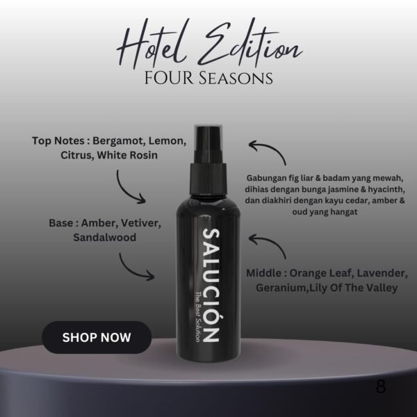 ROOM SPRAY 100ML HOTEL EDITION - FOUR SEASON