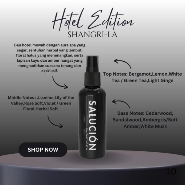 ROOM SPRAY 100ML HOTEL EDITION - SHANGRI LA